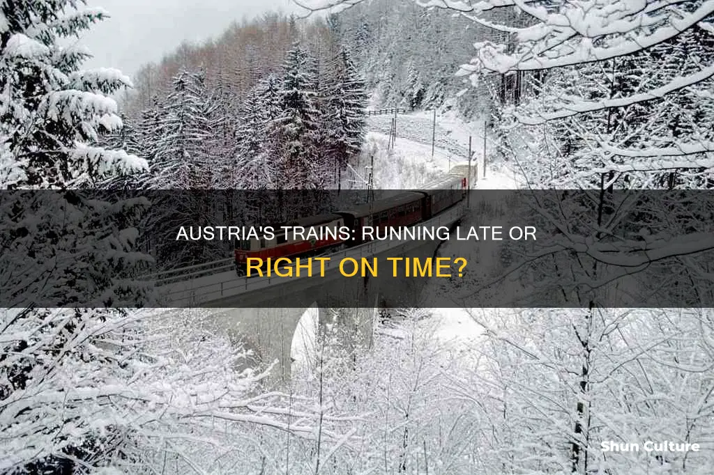 are trains in austria late