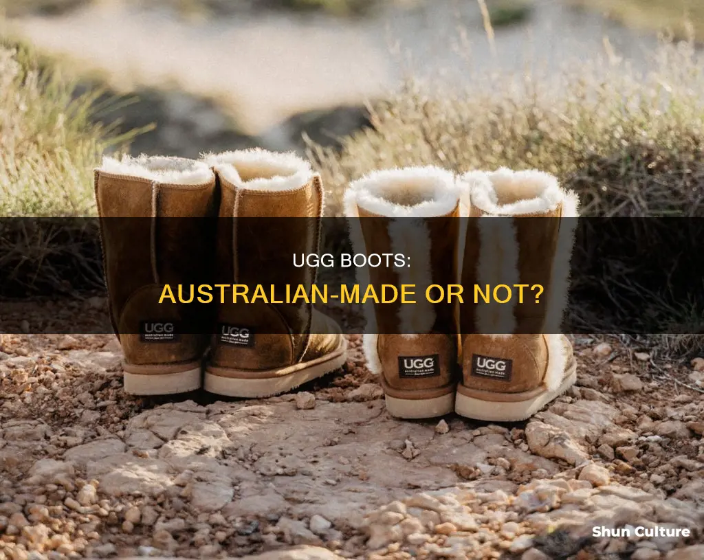 are ugg boots made in australia