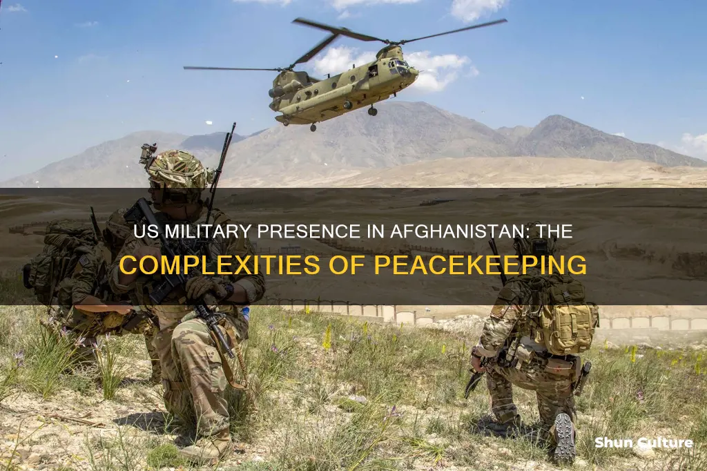 are usa troops pewcekeeping in afghanistan