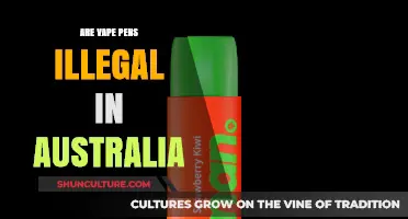 Are Vape Pens Illegal in Australia? Understanding Current Laws and Regulations