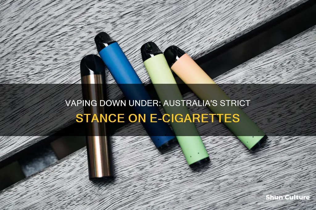 are vapes banned in australia