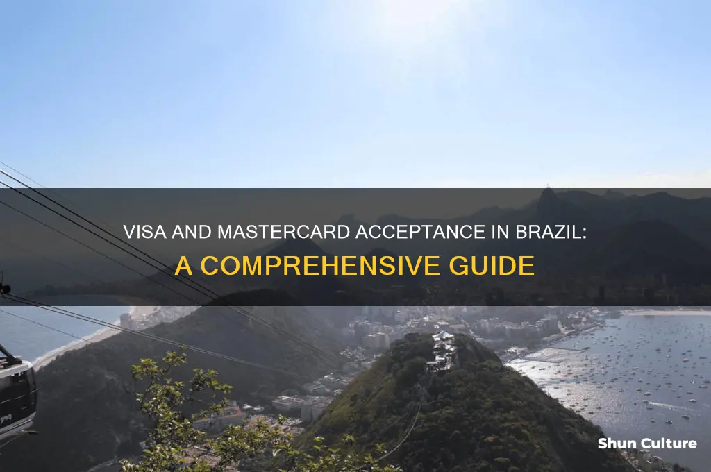 are visa and mastercard accepted in brazil