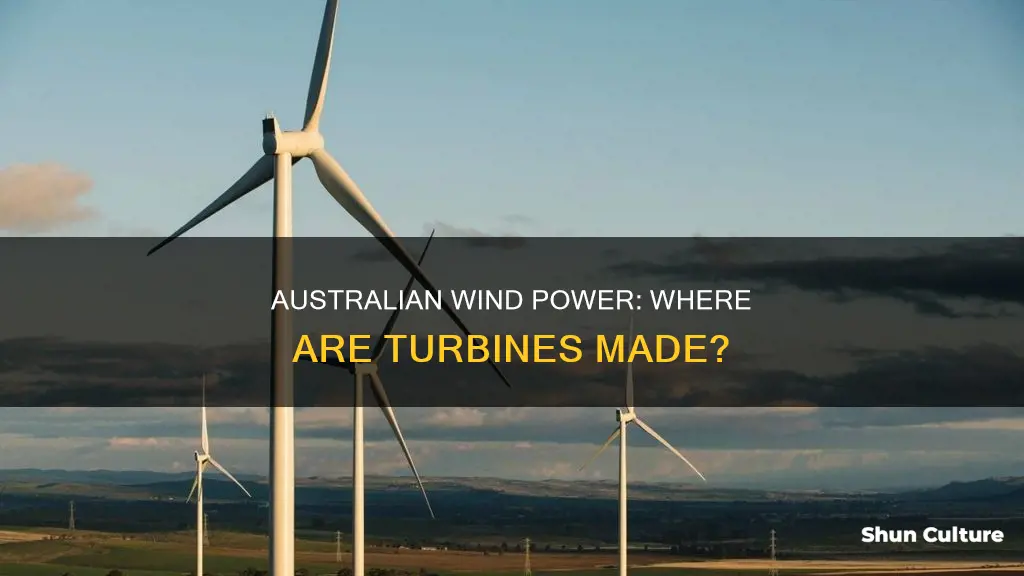 are wind turbines made in australia