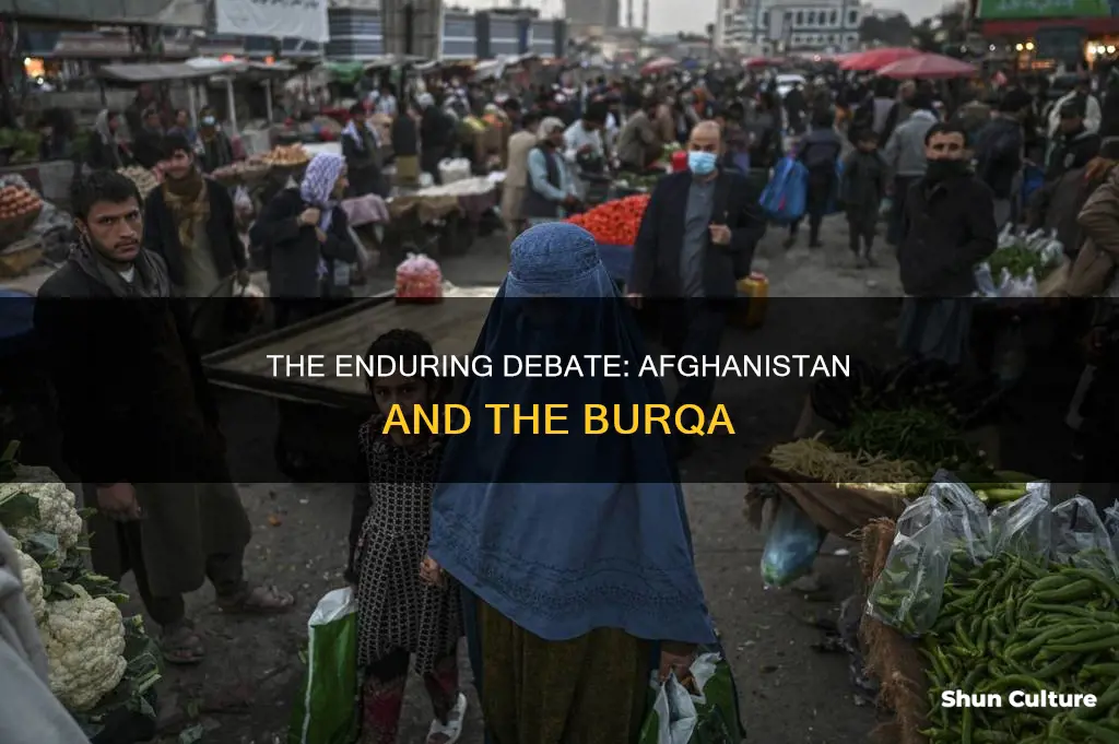 are women still forced to wear burquas in afghanistan