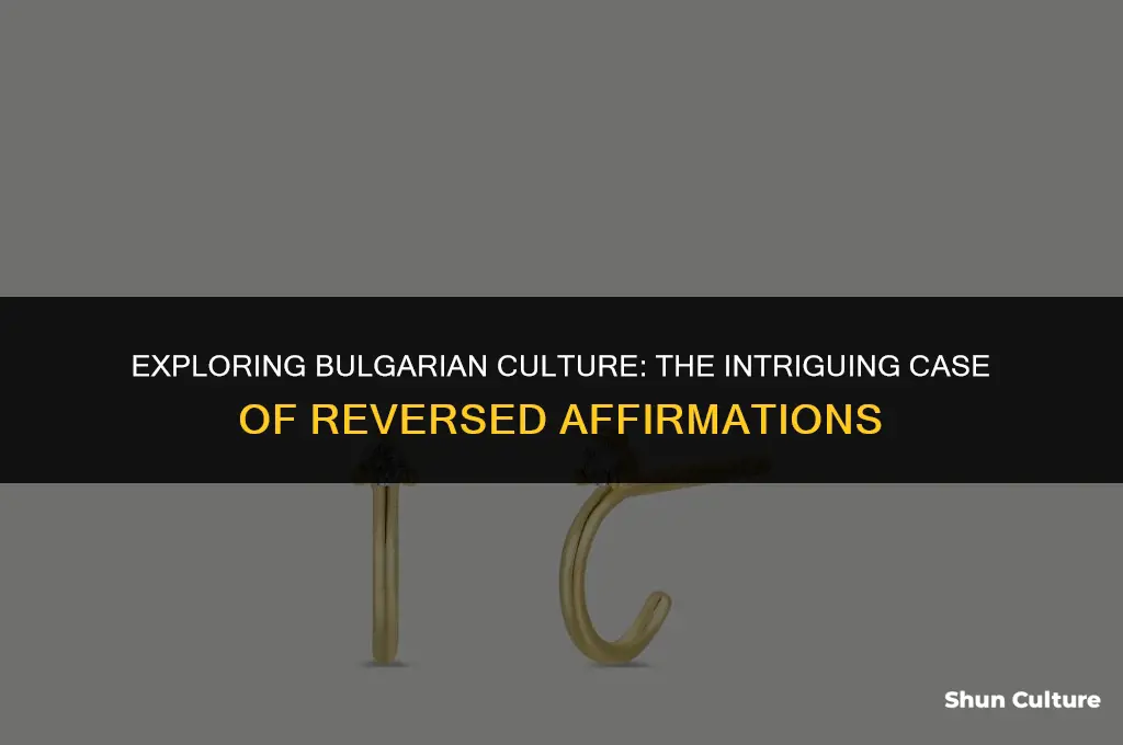 are yes and no reversed in bulgaria
