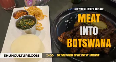 Traveling to Botswana? Here's What You Need to Know About Bringing Meat