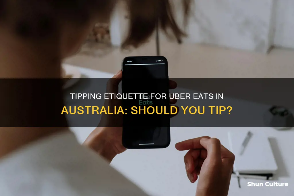 are you supposed to tip uber eats australia