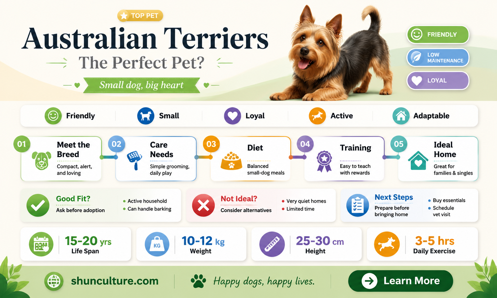 are australian terriers good pets