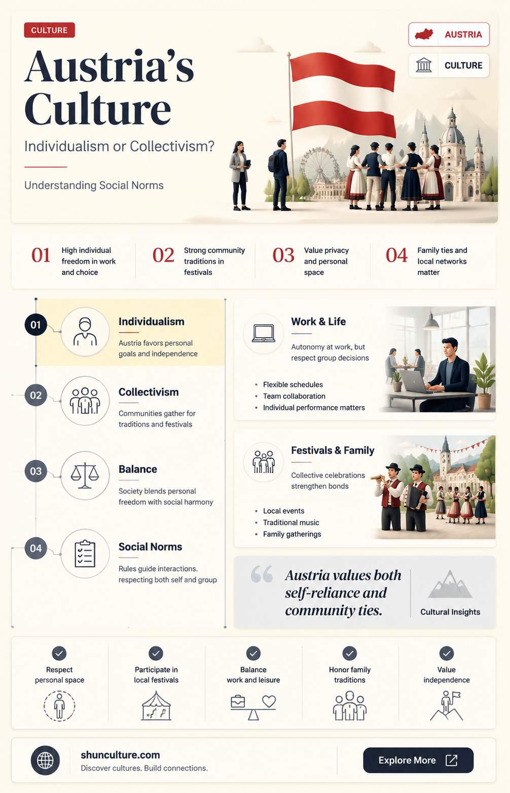 are austrian collectivist or individualist