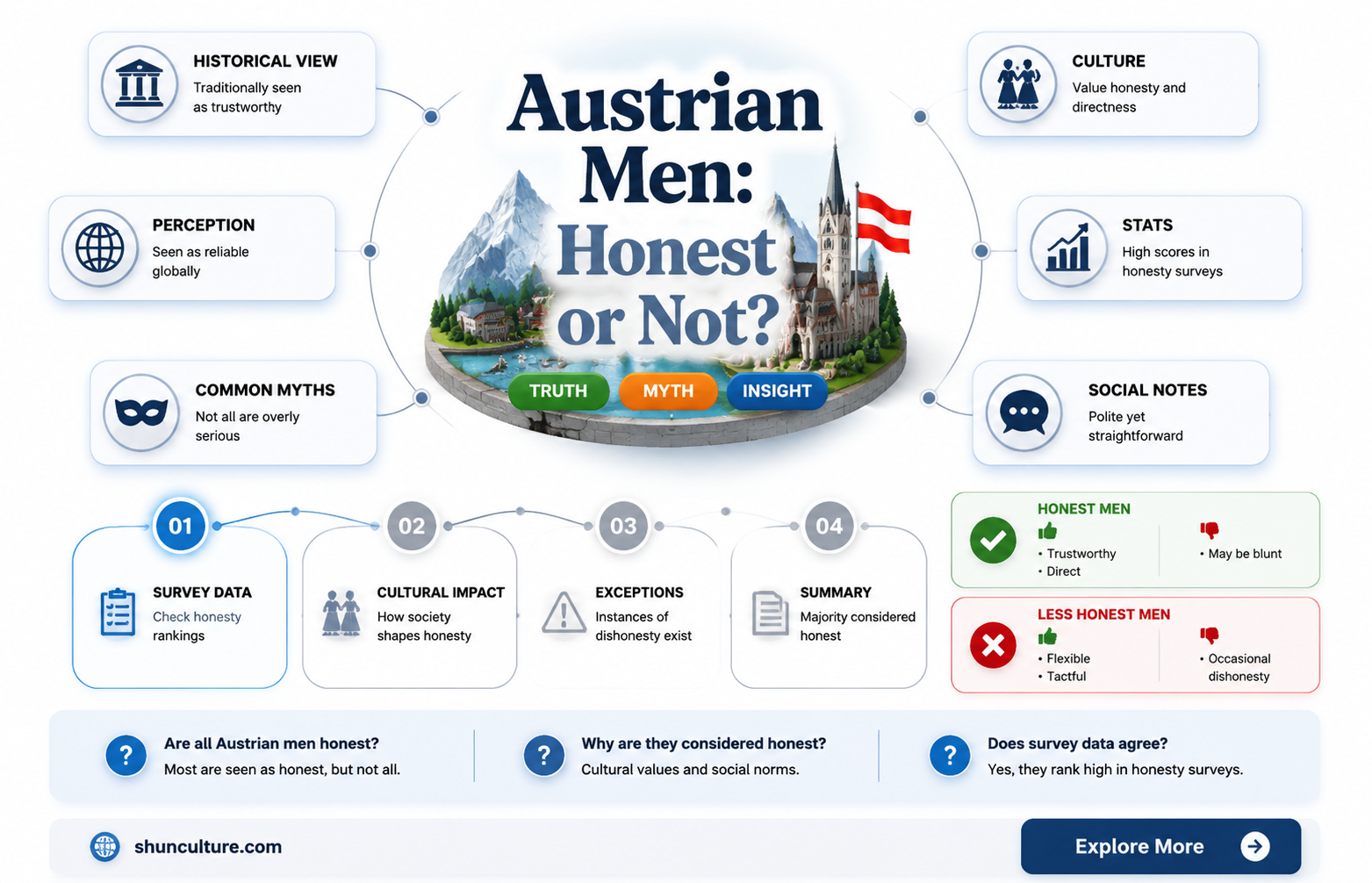 are austrian men honest
