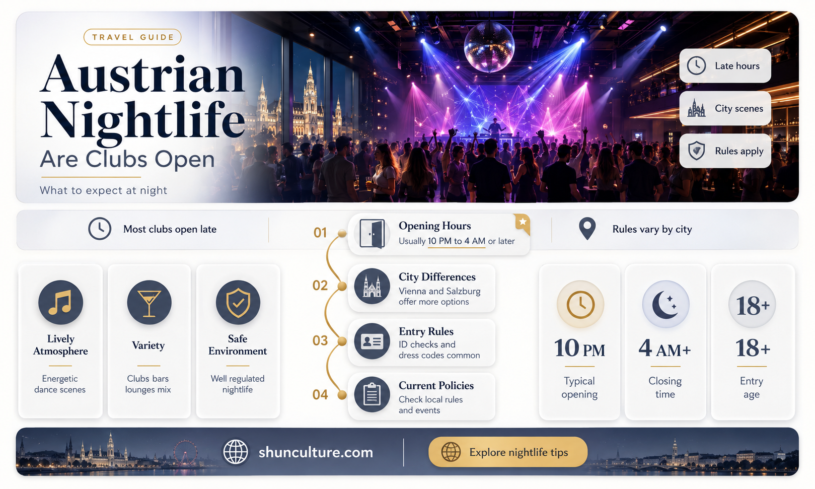 are clubs open in austria