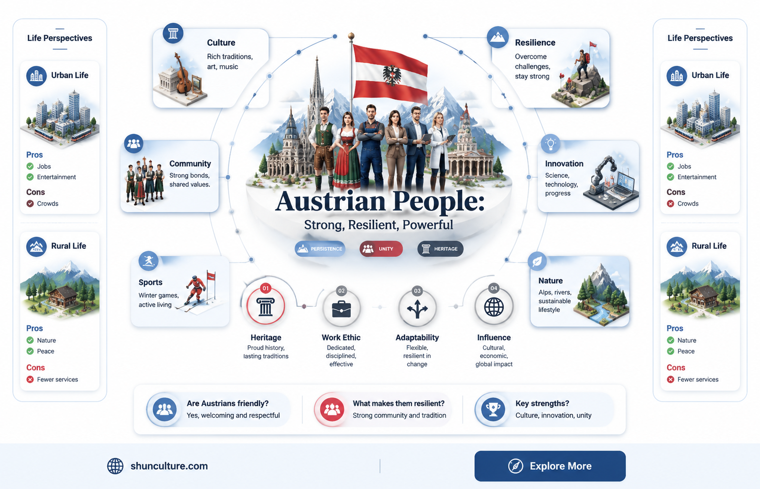 are austrian people strong