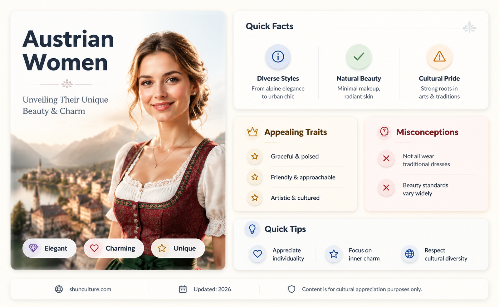 are austrian women beautiful