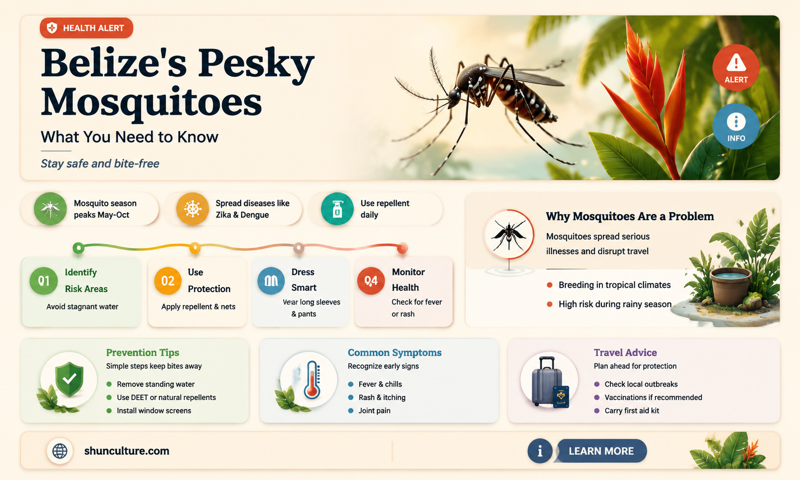 are belize mosquitos bad