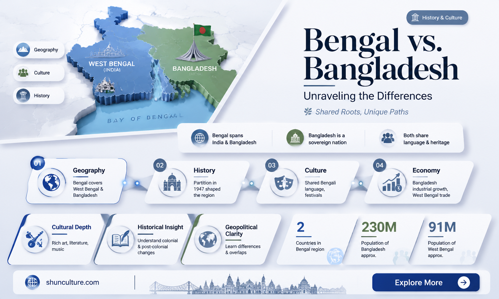 are bengal and bangladesh the same thing