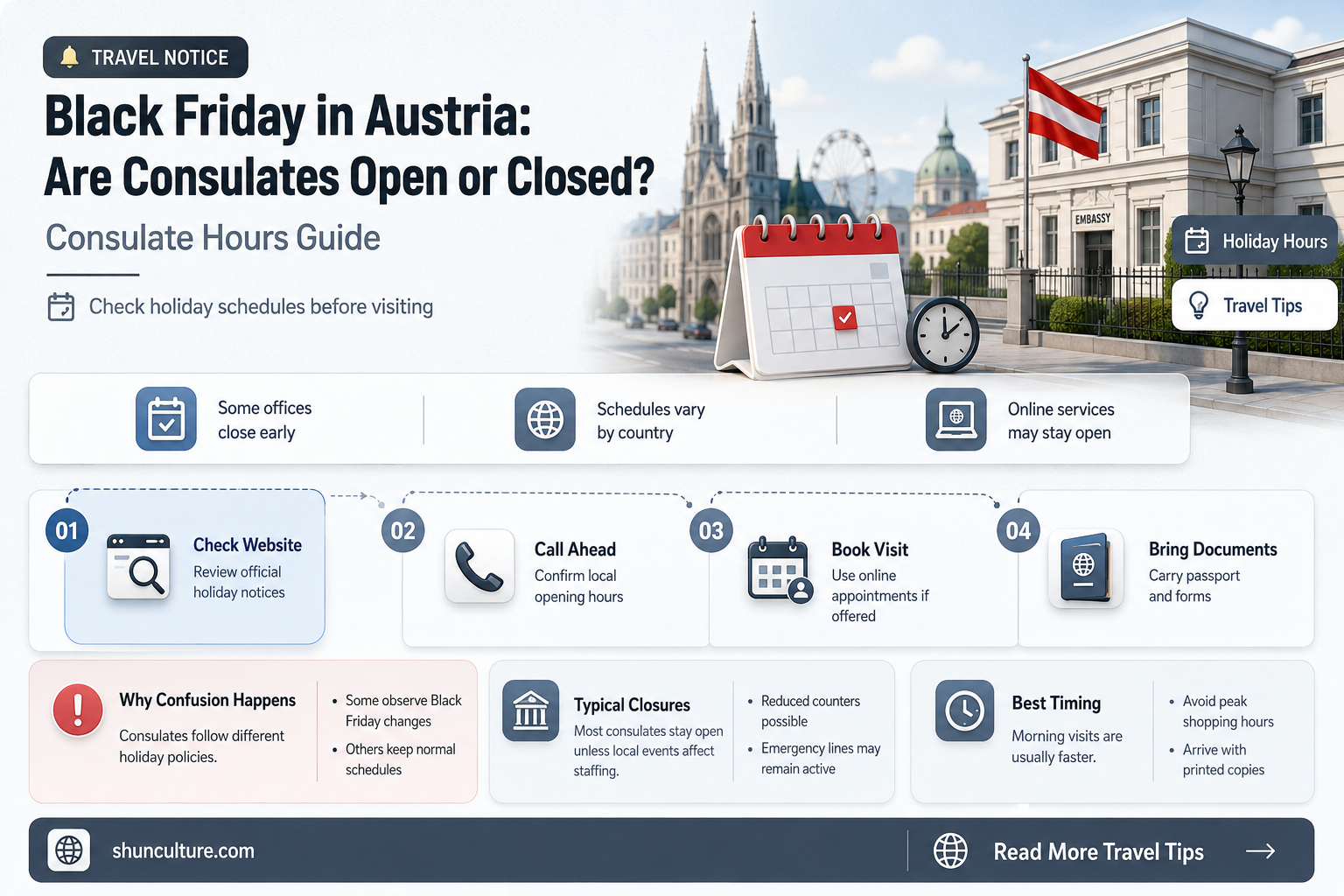 are consulates closed black friday austria