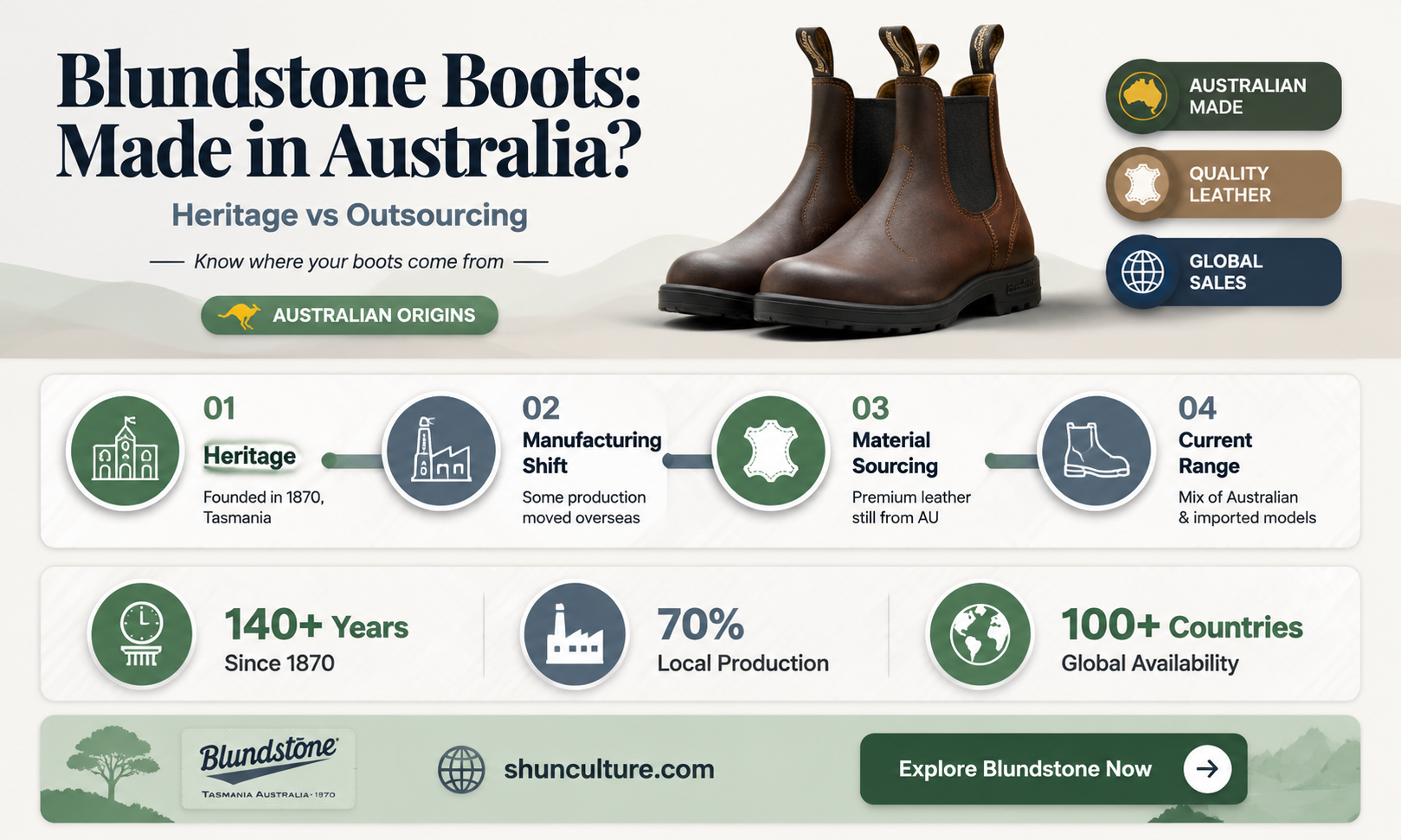 are blundstone made in australia