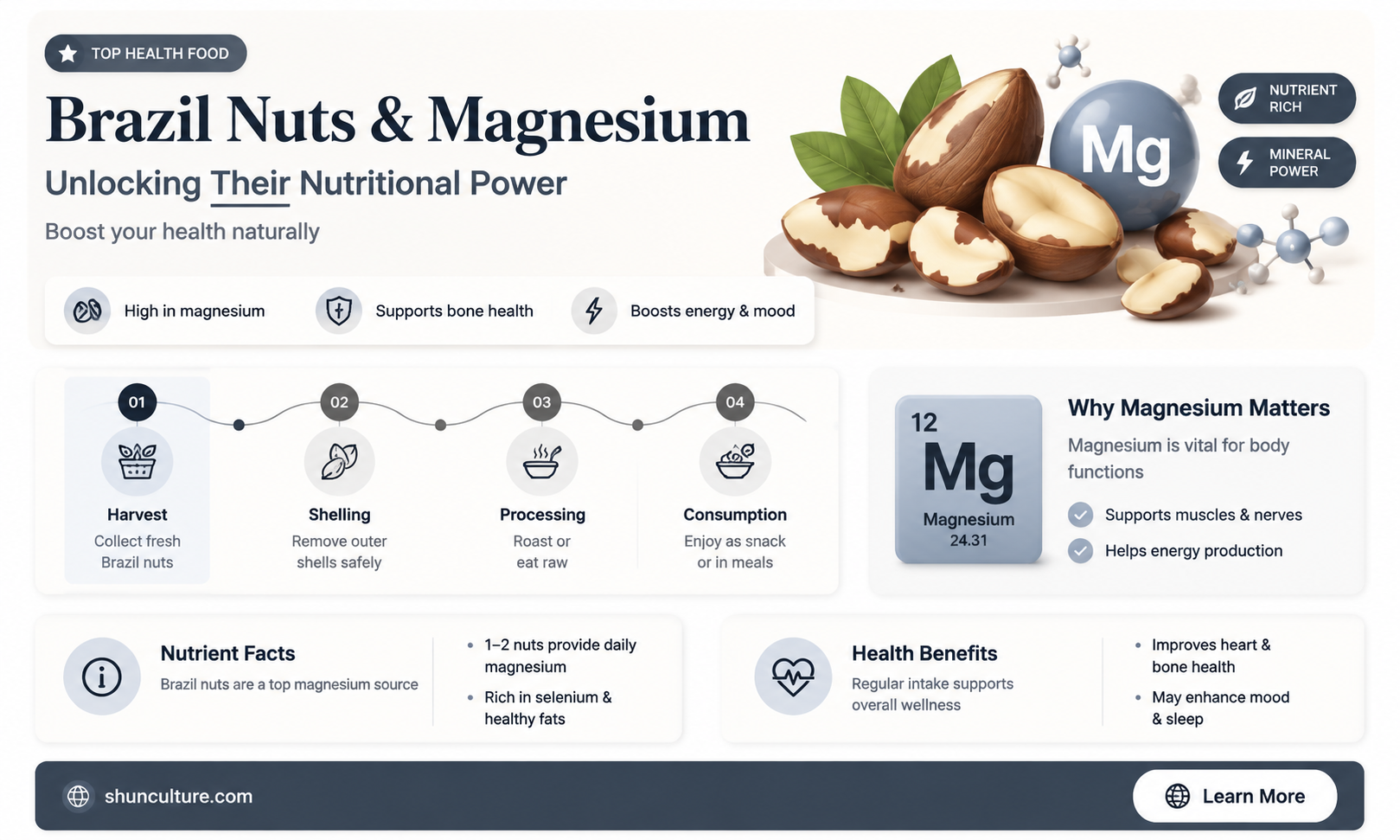 are brazil nuts high in magnesium