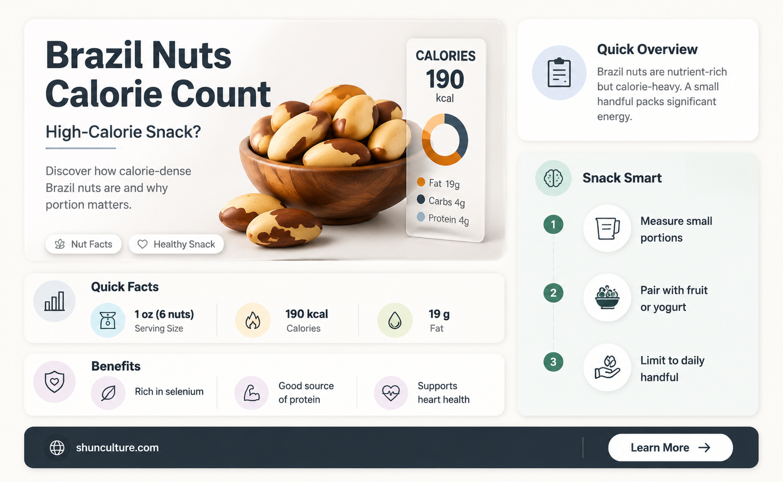 are brazil nuts high in calories