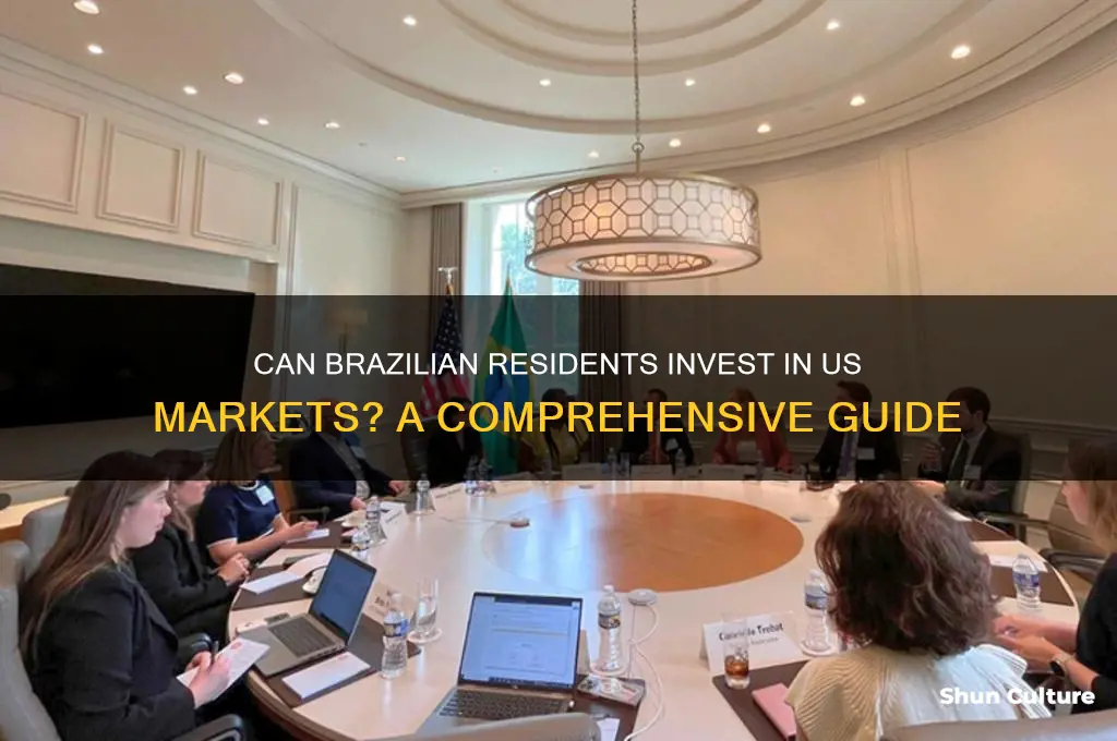 can a brazil resident invest in the us