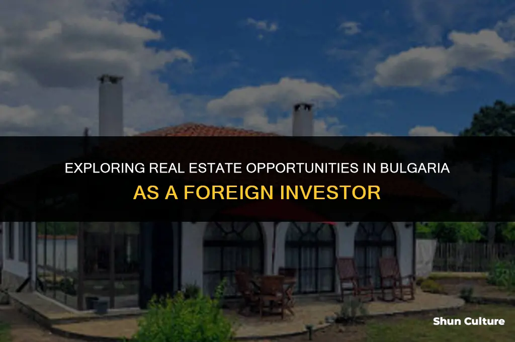 can a foreigner buy a house in bulgaria
