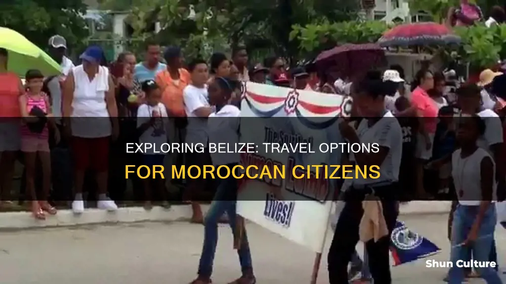 can a moroccan citizen go to belize