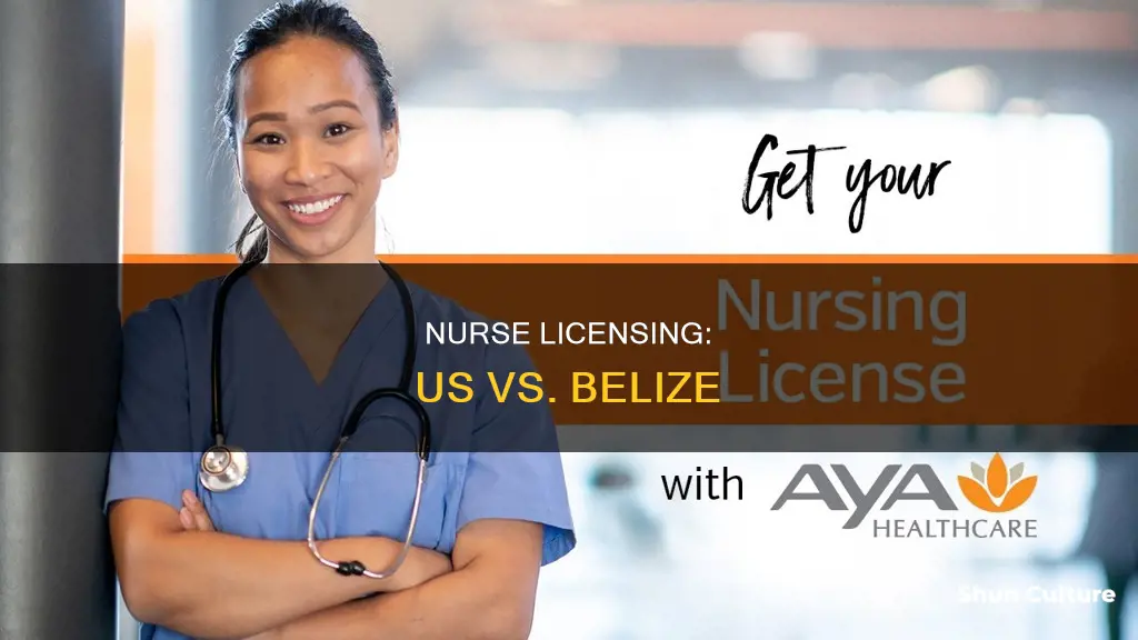 can a nurse practice with a us license in belize