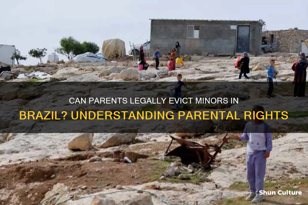 can a parent kick out a minor brazil