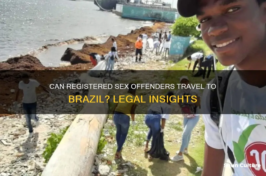 can a registeredsex ocfender visit brazil