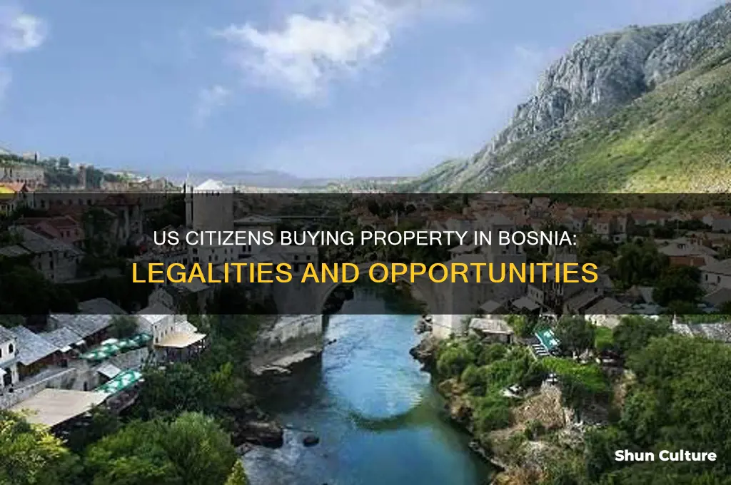 can a us citizen buy property in bosnia
