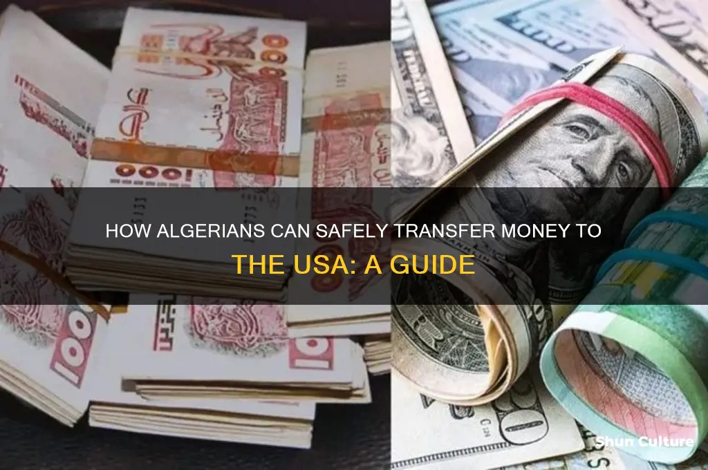 can algeria send money to usa
