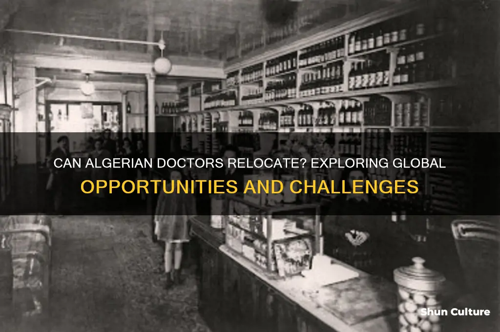can algerian doctor move to