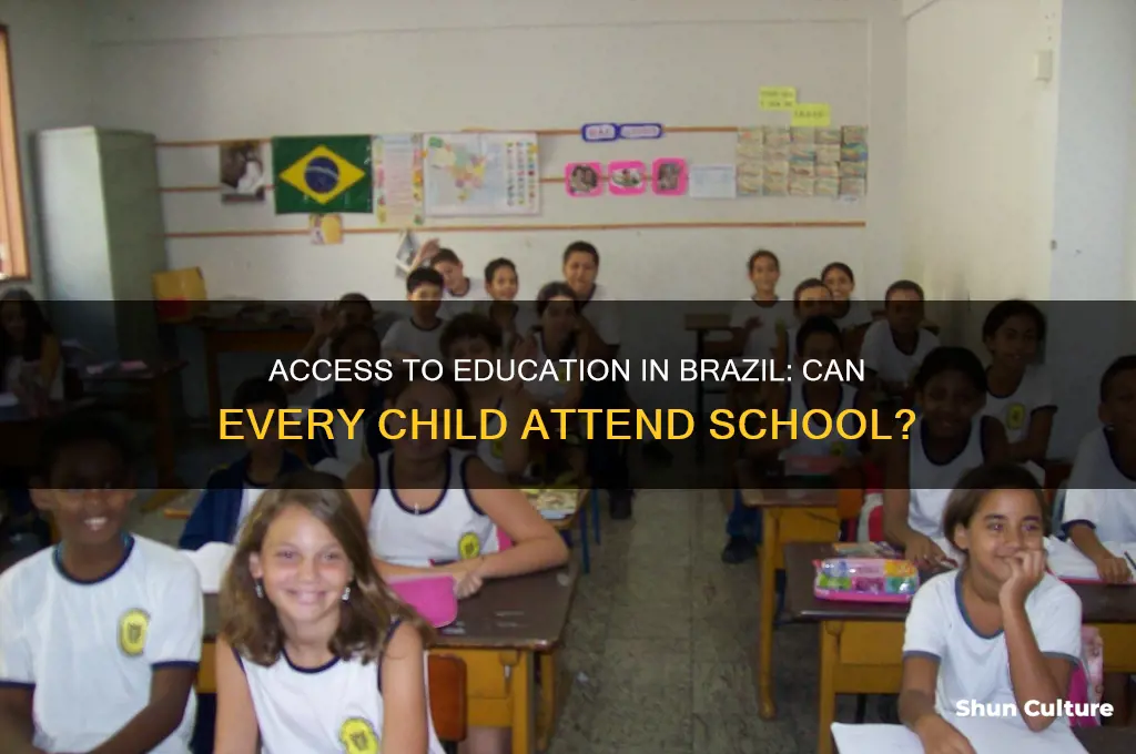 can all children in brazil go to school