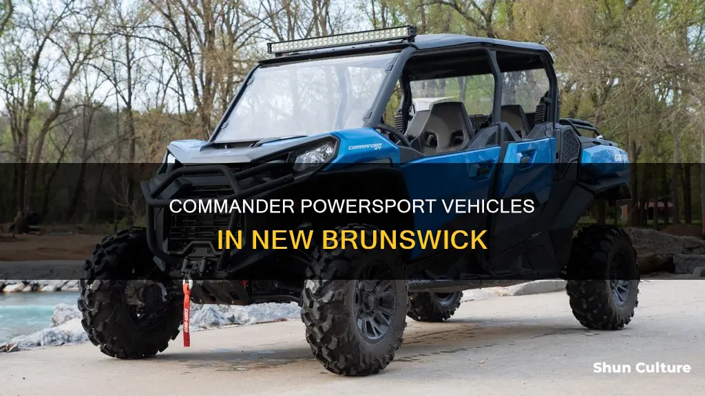 can am commander new brunswick