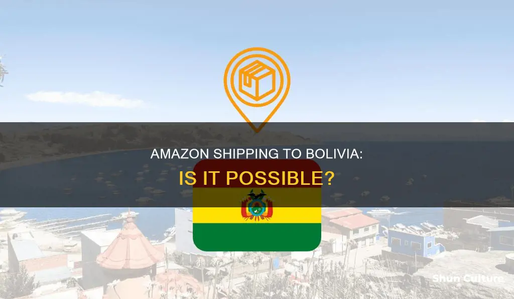 can amazon ship to bolivia