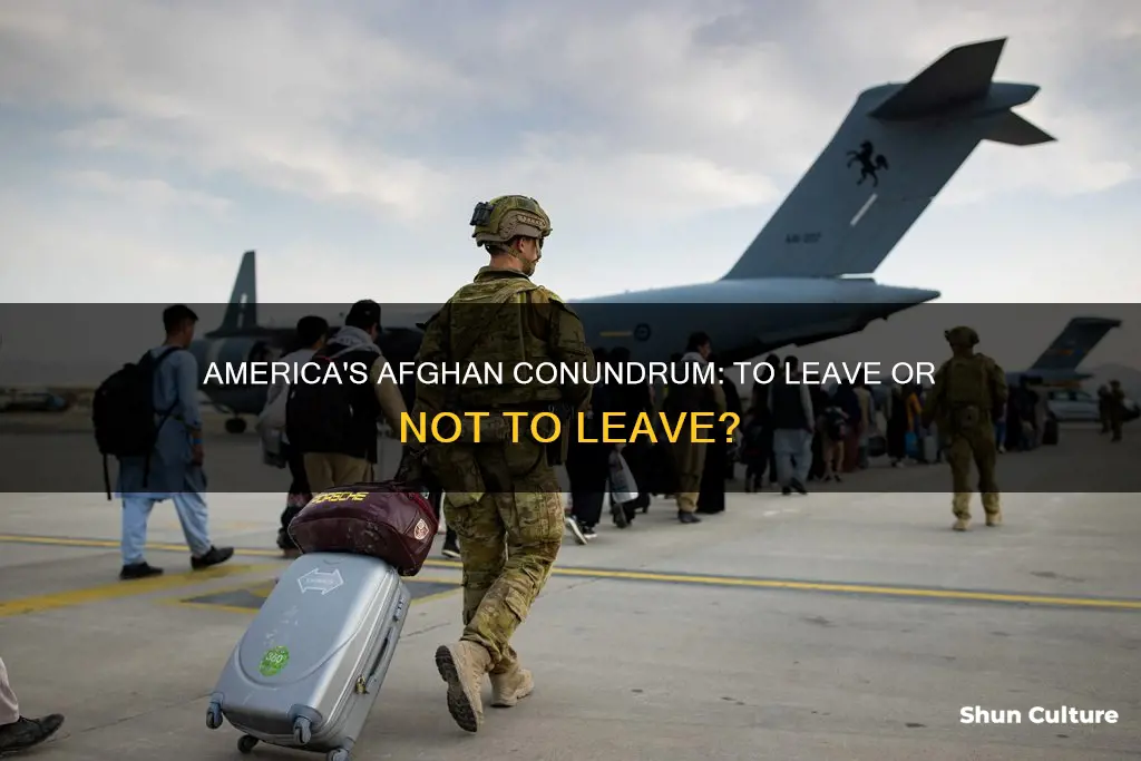 can america pull out of afghanistan