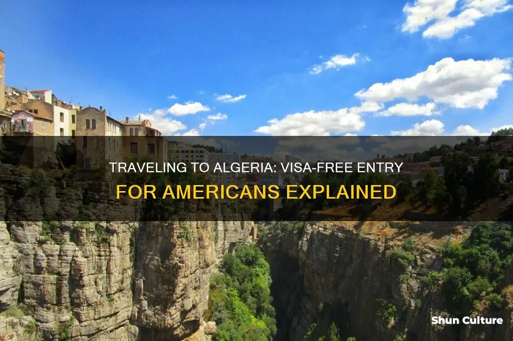 can american go to algeria without visa