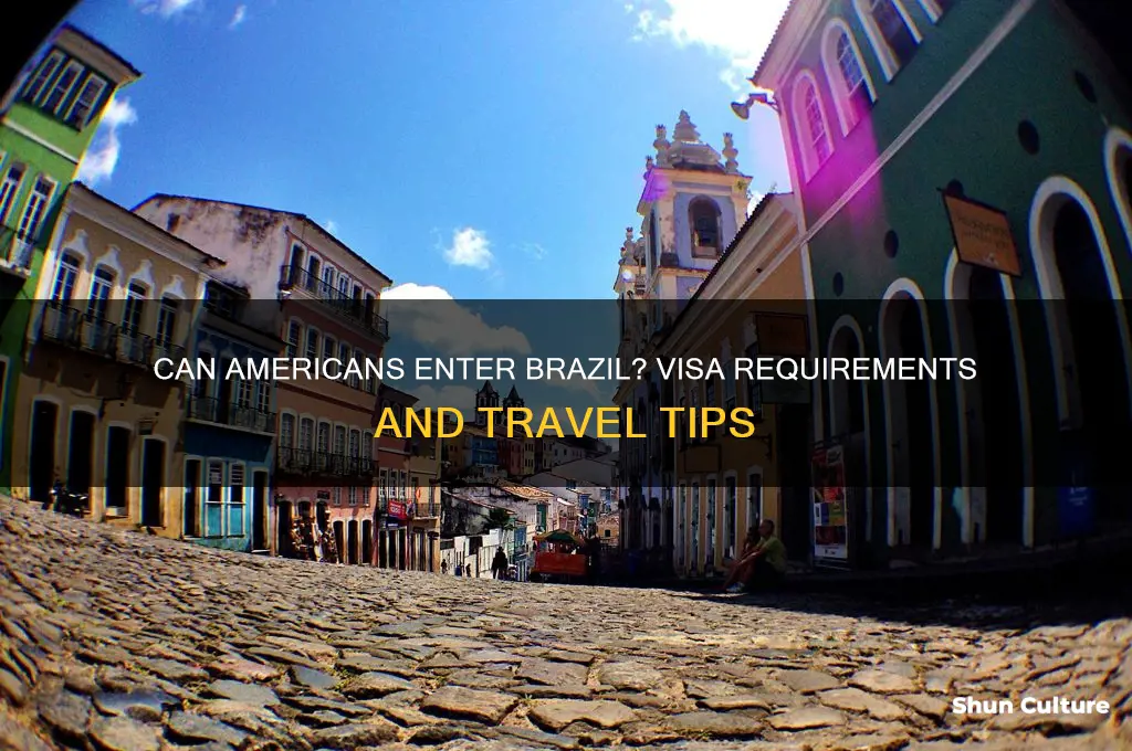 can americans enter brazil
