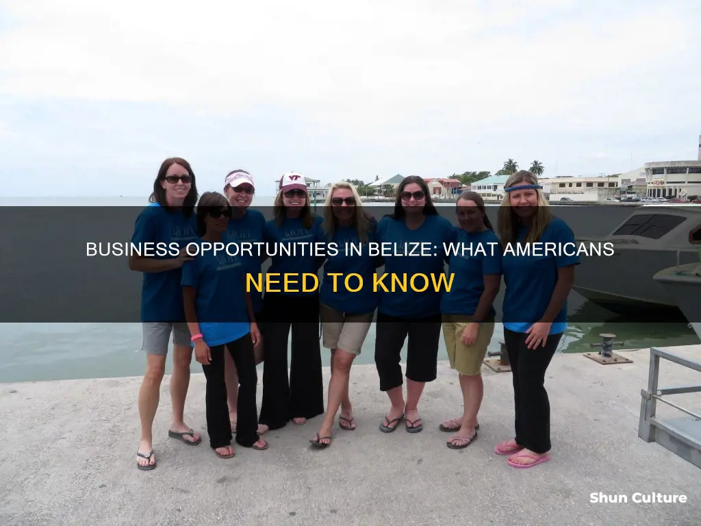 can americans have business in belize