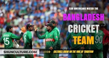 Can Americans Watch Bangladesh Cricket Team Matches Live?