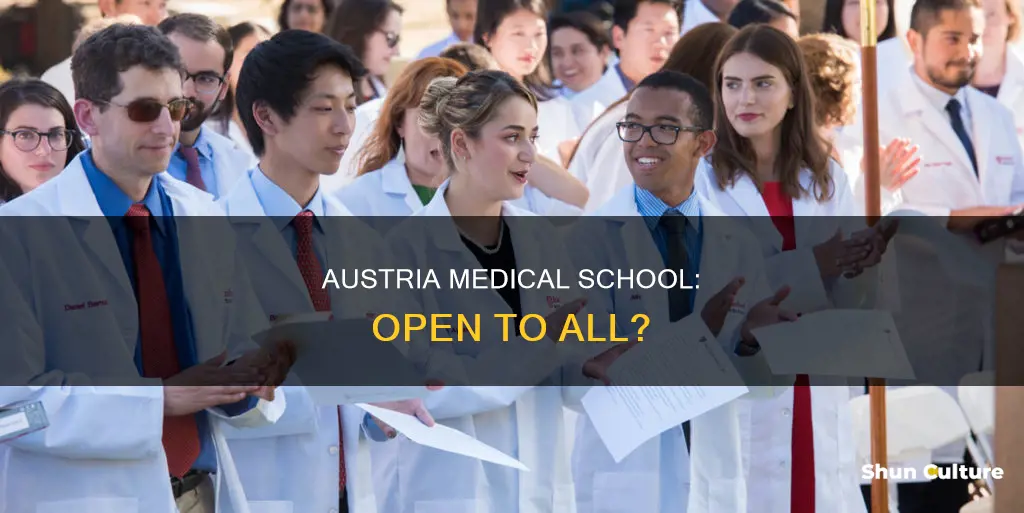 can anyone go to austria medical school