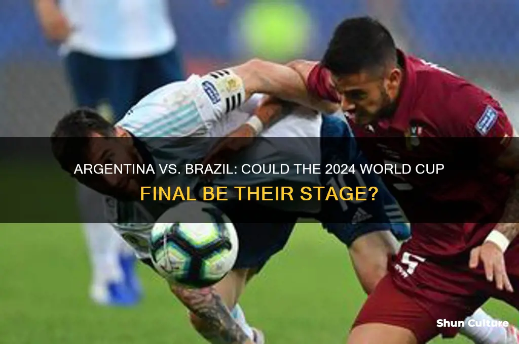 can argentina and brazil meet in the final