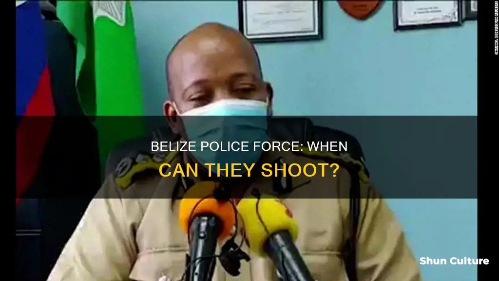 can belize police shoot people