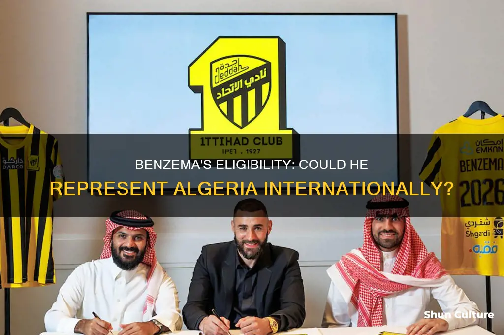 can benzema play for algeria