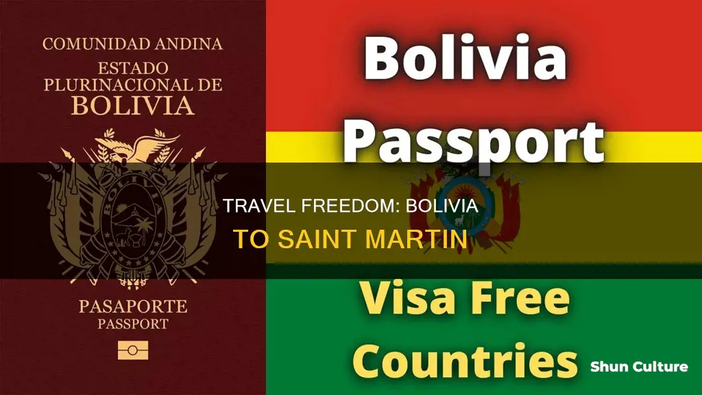 can bolivia residents enter saint martin