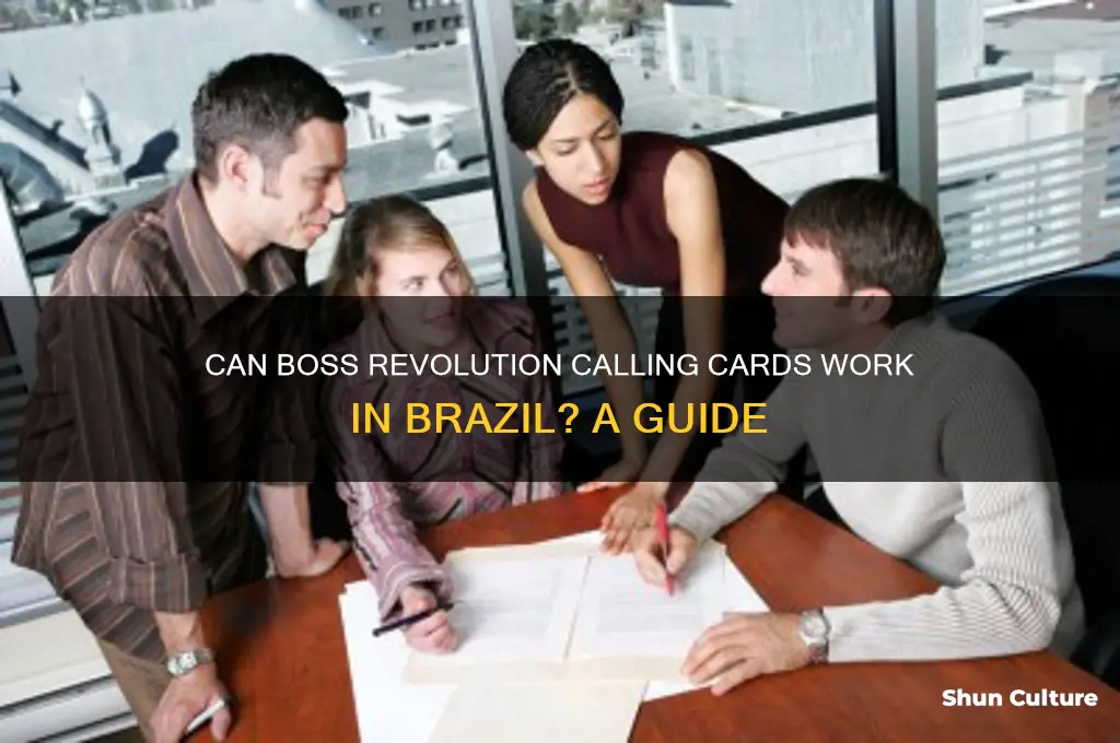 can boss revolution card work on brazil