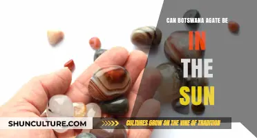 Sunlight Exposure: Is It Safe for Botswana Agate?