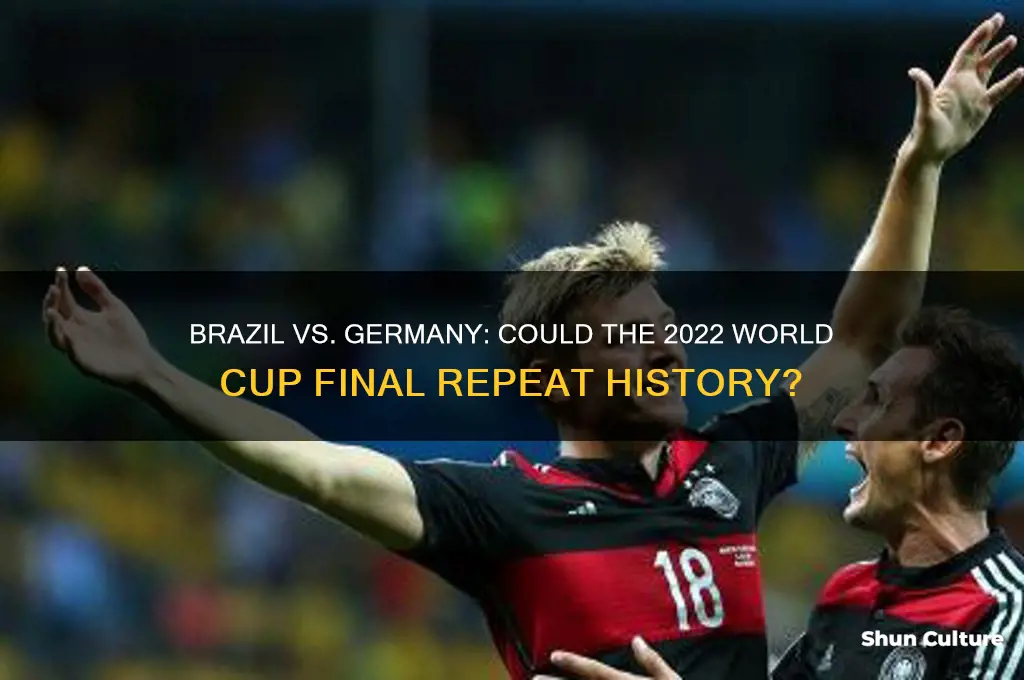 can brazil and germany meet in the final