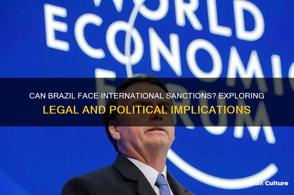 can brazil be sanctioned
