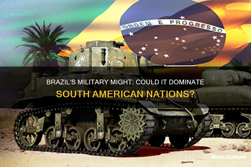 can brazil take over any country in south america